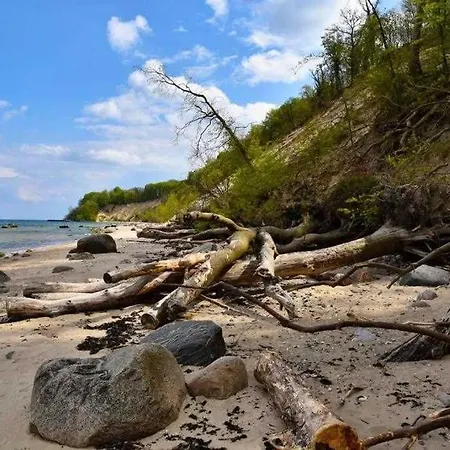 Hébergement de vacances Familienfreundliches Reetdachhaus Weissdorn 2 Puddemin